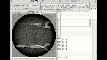 CG-1D Basic Tomography Reconstruction Demo: visualize data using ImageJ