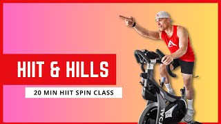 20-Minute HIIT & Hills: Quick Burn, Big Results 🚴‍♂️🔥