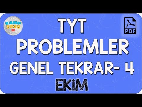 TYT Problemler Genel Tekrar- 4 (Ekim)  Kamp2020