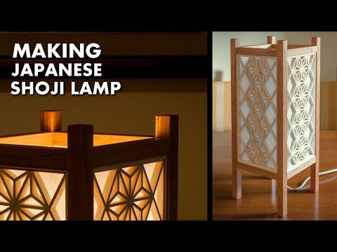 Video: Light of Japan: lampadario in stile giapponese