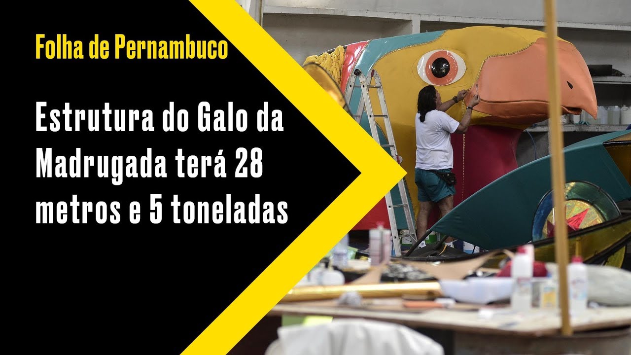 [Cotidiano] Galo Gigante terá 28 metros de altura pernambuco map