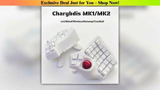 Discount Charybdis Split Keyboard Kit 4x6 Custom Wired/Wireless Hotswap Mechanical Keyboard with Pl