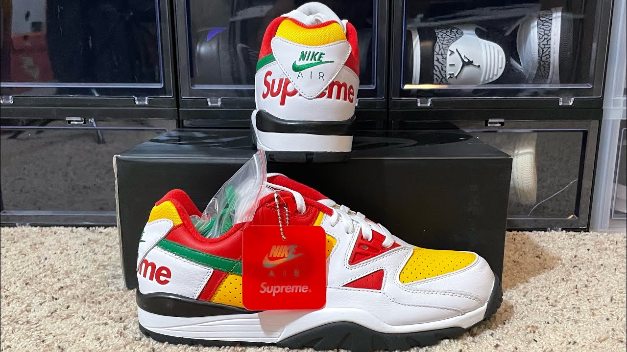 Nike x Supreme Cross Trainer 3 Low "Black Red Green"   Review