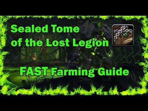 resterende lave mad Meget rart godt GUIDE: Sealed Tome of the Lost Legion Farming Route (Fastest Route!)  (Warlock Green Fire Quest Item) - YouTube