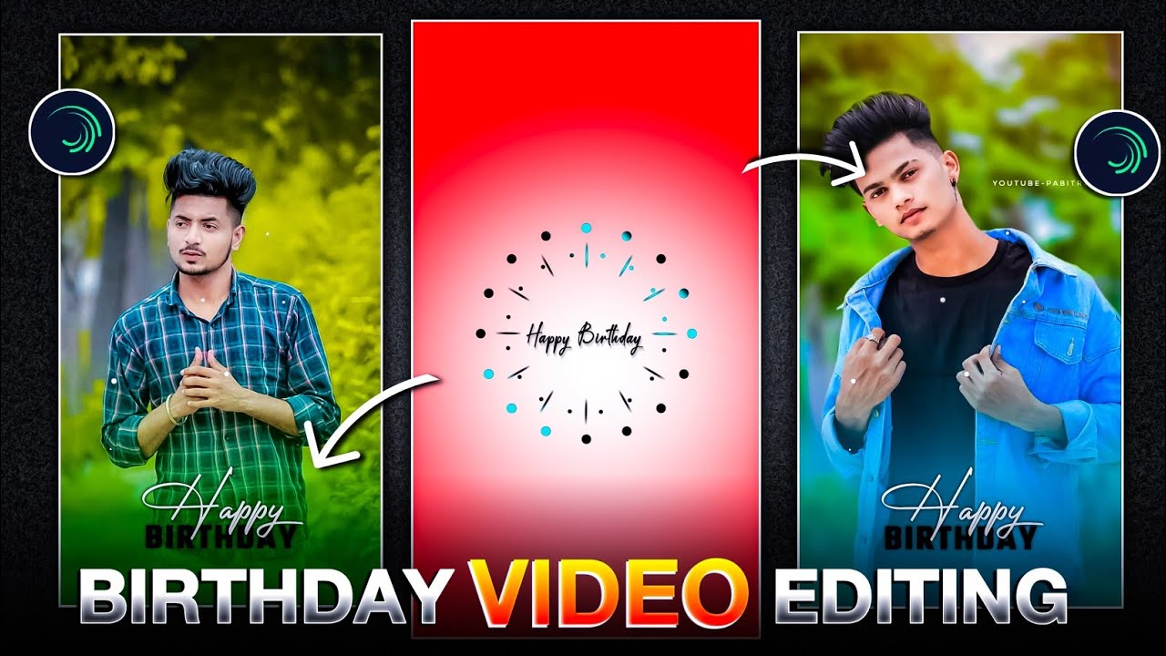 Alight Motion Birthday Status Video Editing | Trending Birthday Video Editing In Alight Motion
