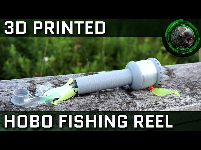 3D Printed Ultralight Hobo Fishing Reel! 