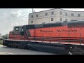 Pennsylvania Northeastern #5342 Ex CN SD40-2W Passing Lansdale Station