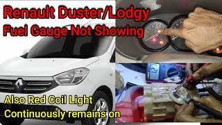 Renault Duster |Lodgy |Clio FUEL GAUGE PROBLEM #duster