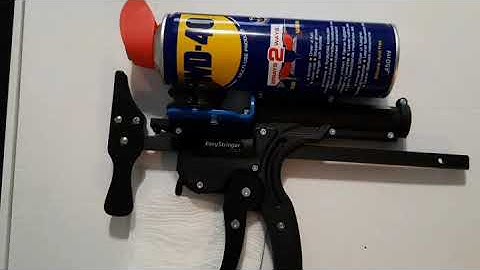 How to oil an EasyStringer tensioner