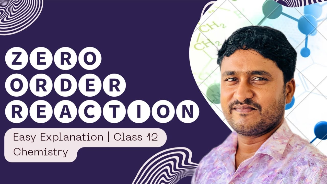 Zero Order Reaction | Chemical Kinetics Class 12 | JEE & NEET | Unit of ...