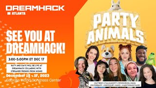 Party Animals Collab live from Dreamhack Atlanta