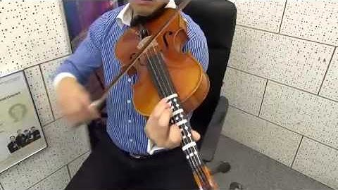 A Tune A Day for viola Book III Chapter II On the G string No  8