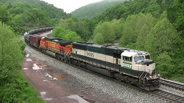 CSX Sandpatch Grade: Chasing Train K055 Over the East Slope