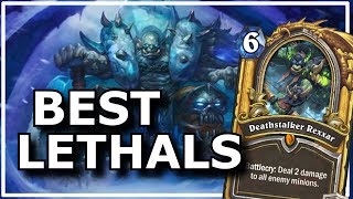 Hearthstone - Best of Lethals | ft. Deathstalker Rexxar