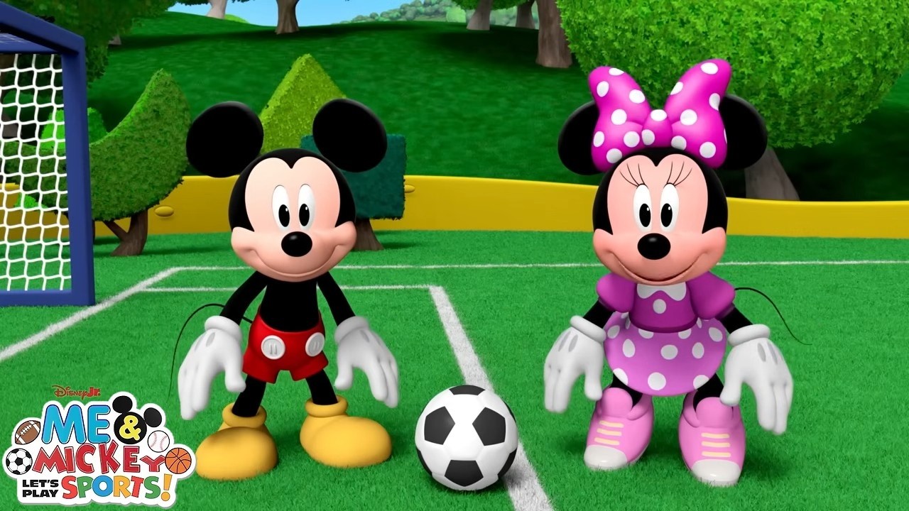 Me & Mickey: Let's Play Sports with ESPN: Mickey and Minnie Get Ready for Sports | Disney Jr Review