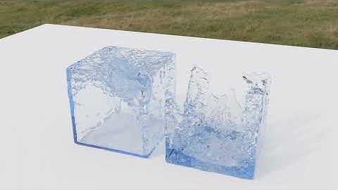 Blender FLIP vs APIC, Respectively (Fluid Sim)