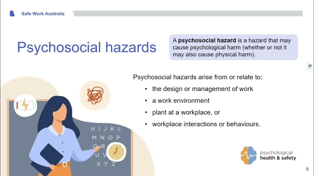 Ofsc webinar psychosocial hazards new model whs regulations and code