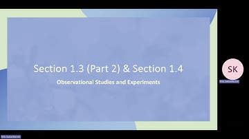 Section 1.3 (Part 2) & Section 1.4