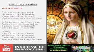 Video thumbnail of "HINO DO TERÇO DOS HOMENS- PADRE ANTONIO MARIA- PLAYBACK INSTRUMENTAL"