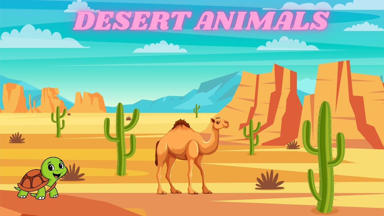 Desert Adventure: Meet the Amazing Animals of the Desert! - YouTube