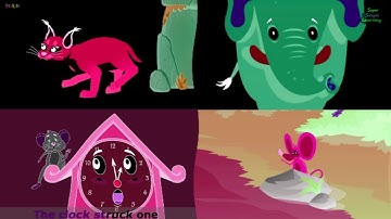 HICKORY DICKORY DOCK|| Effects: wave warp, tile art, swirl color inversion and collective