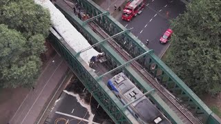 Two trains collide in Buenos Aires leaving dozens injured