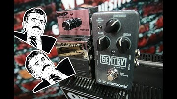 ULTIMATE METAL NOISE GATE: TC Sentry Noise Gate vs ISP Decimator II G String