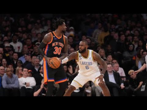 Los Angeles Lakers vs New York Knicks Full Game Highlights | Jan 31 | 2023 NBA Season