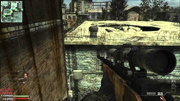 MW3 across the map no scope