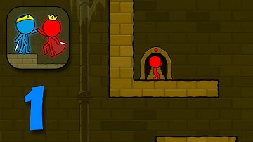 Red & Blue Stickman - Gameplay Walkthrough Part 1