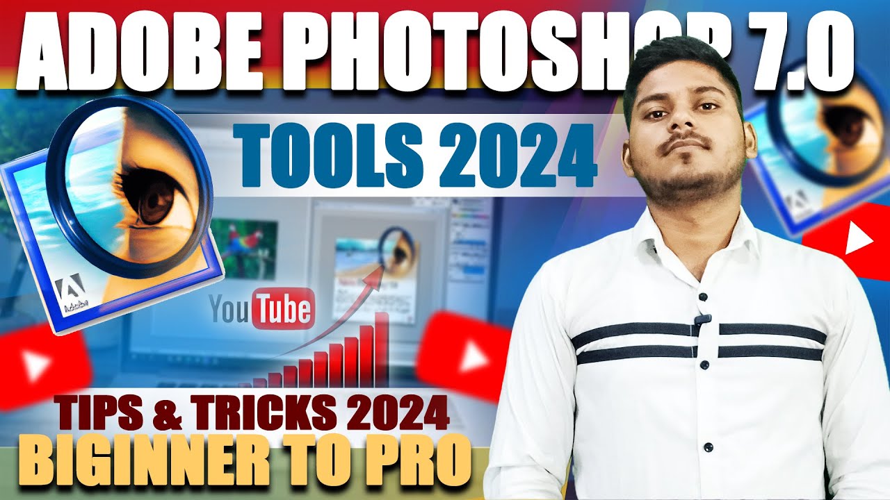 ADOBE PHOTOSHOP 7.0 Tools Tutorial | Beginners to Advanced | # ...
