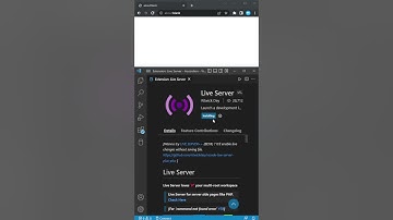 How to Set Up Live Server and Browser Auto Refresh In Visual Studio Code @webacademy1