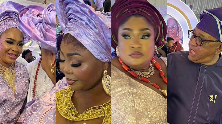 Nollywood Veteran Supports Foluke Daramola at Her Mother's Final Burial Ceremony #onpointtalkmedia