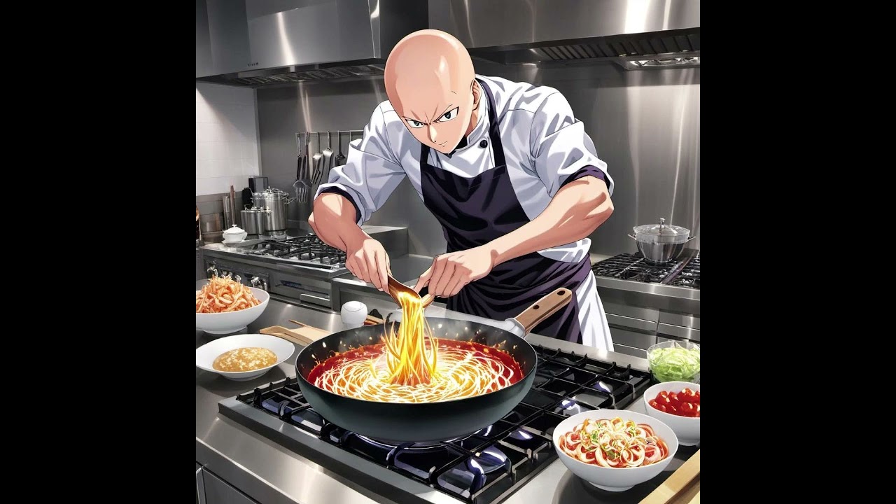 Shokugeki no Saitama (Shoguki no Soma OP x One Punch Man) Remix