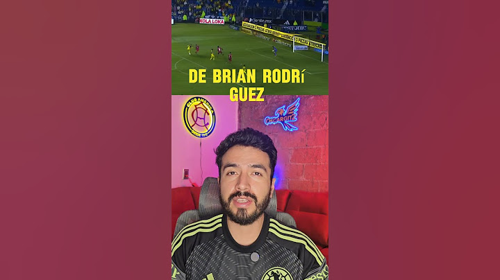 El golazo de Brian Rodríguez contra Xolos, no te vayas nunca Rayito #clubamerica #ligamx
