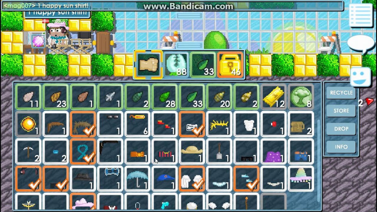 Growtopia [] making blue sun shirt... (dunno why) YouTube