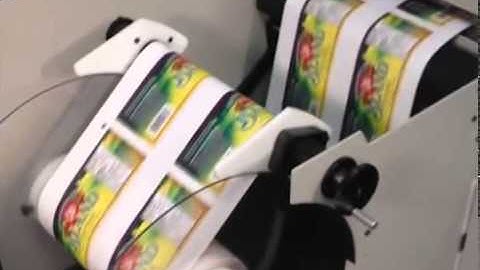 iTech Centra HS Digital Label Printer in Motion