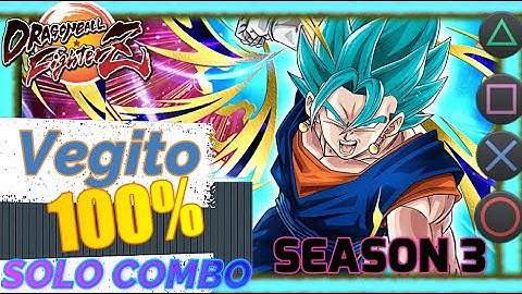 🅳🅱🅵🆉 ➤ Vegito combo tutorial 100 TOD Season 3【 Dragon Ball FighterZ】