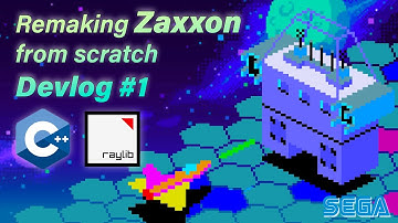 Remaking Zaxxon from Scratch - C++ & Raylib - Devlog #1