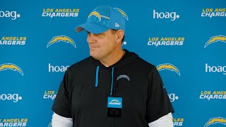 Interim HC Smith On Injury Updates vs Broncos | LA Chargers