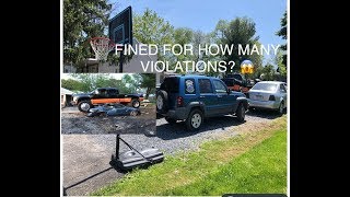 ANGRY neighbor DOESN'T JUST CALL COPS, CALLED CODES ENFORCEMENT TOO!!!