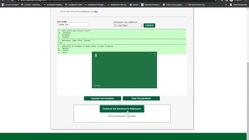 Using a Test Generator for Brightspace