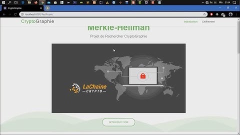 Developper application with JAVA EE : Cryptographie Merkle-Hellman
