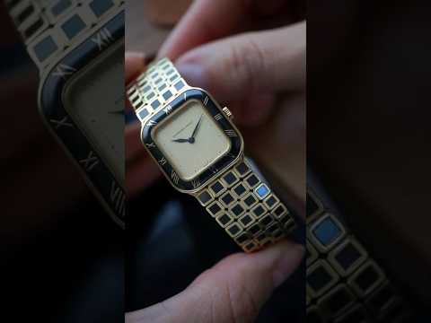 Audemars Piguet Ladies Vintage 18k Gold Enamel Bracelet 1980s