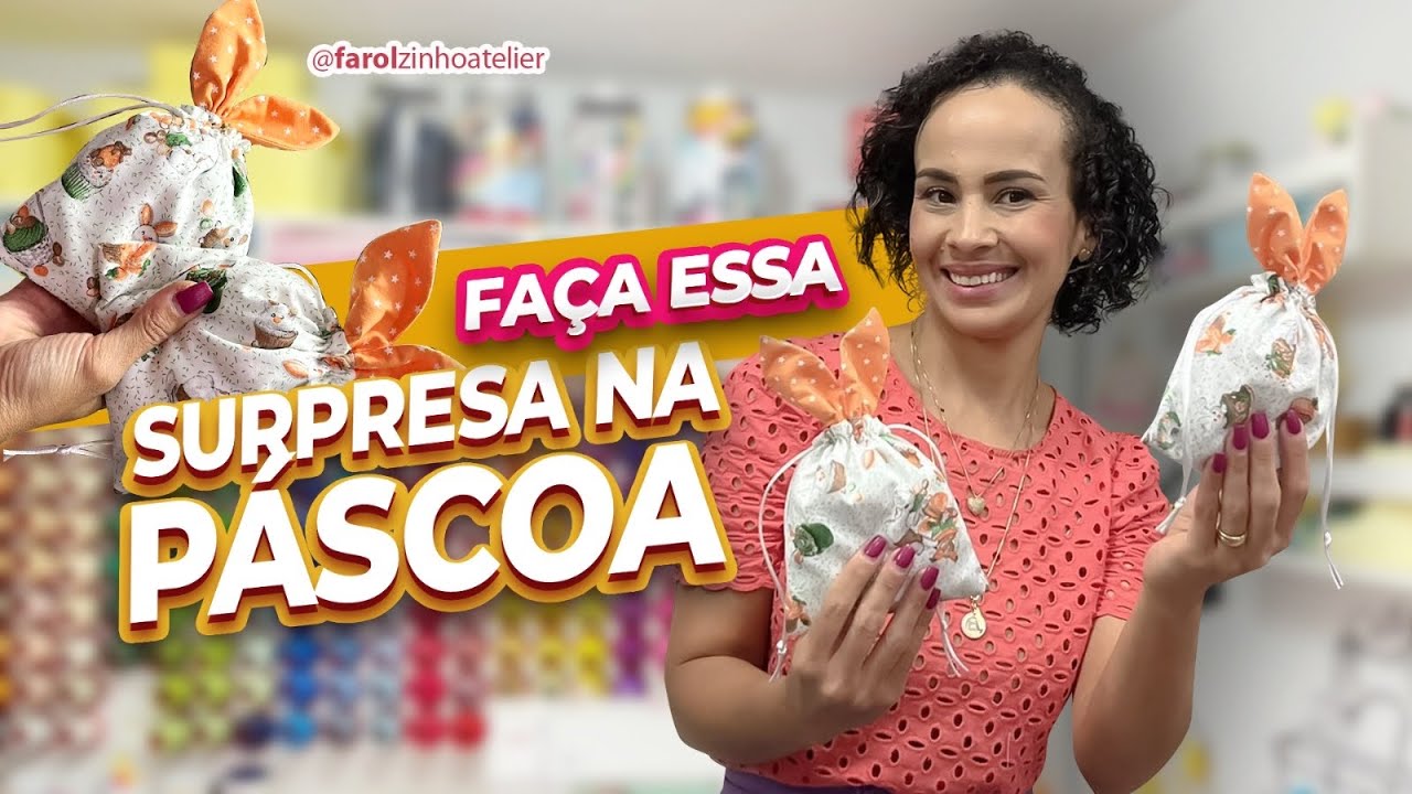SAQUINHO SURPRESA DE PÁSCOA | Faça e venda nessa Páscoa, peça vapt vupt