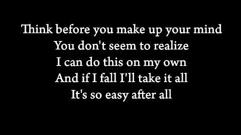 Sum 41 - Some say (lyrics)