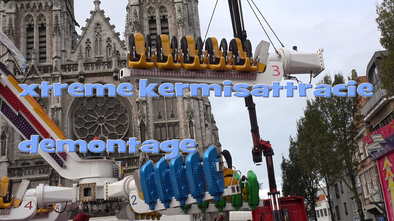 Kermisattracies xtreme demontage