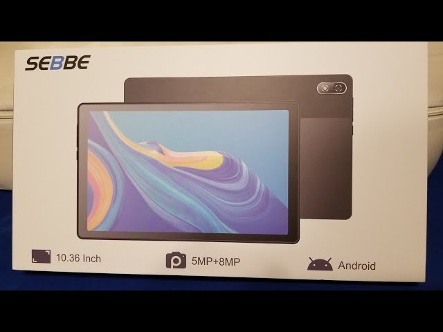 Sebbe S23 Tablet Unboxing 