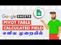 Google Sheets - Calculated Fields in Pivot Tables
