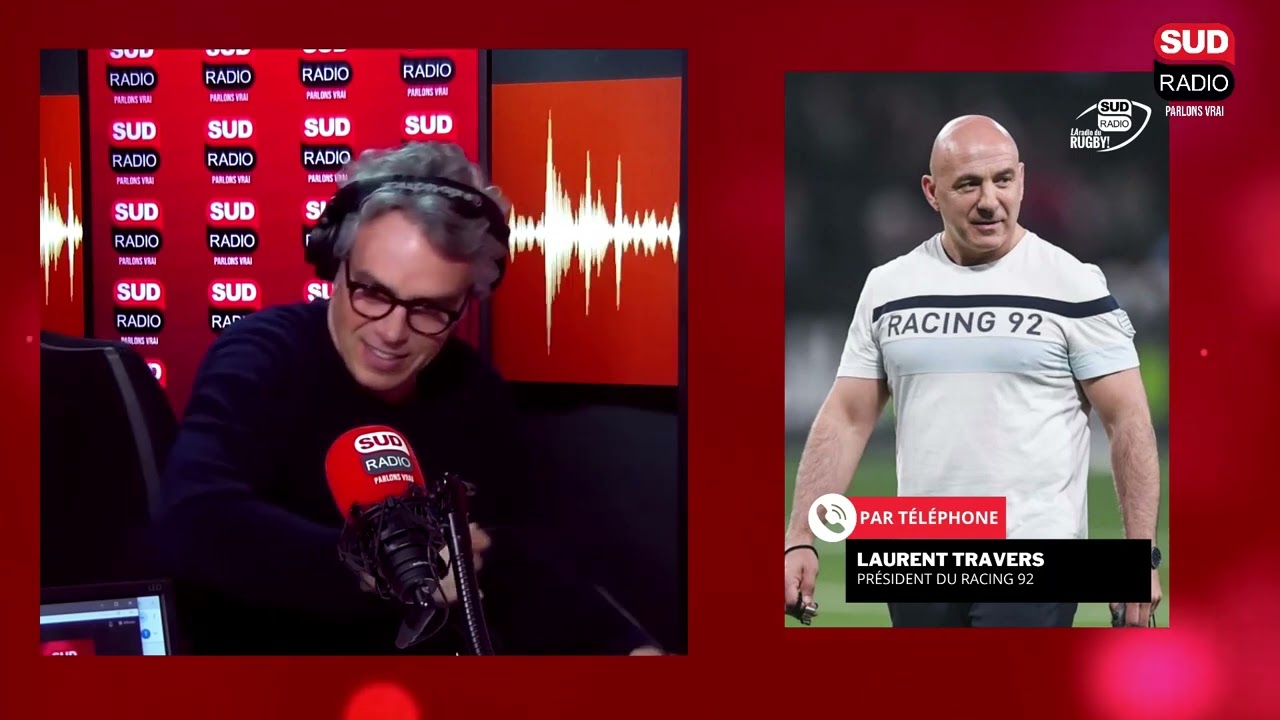 Entretien avec le président du Racing 92 Laurent Travers